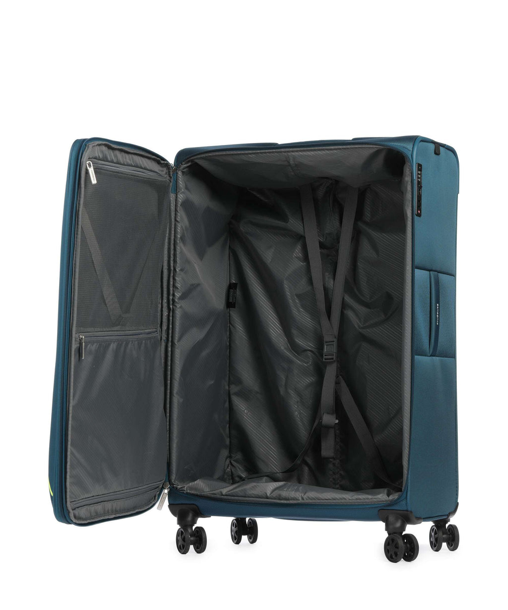 Samsonite Base Breeze Spinner (4 wheels) petrol blue
