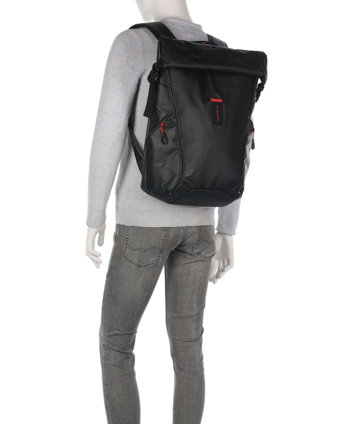 Samsonite Paradiver Light L Rolltop backpack black