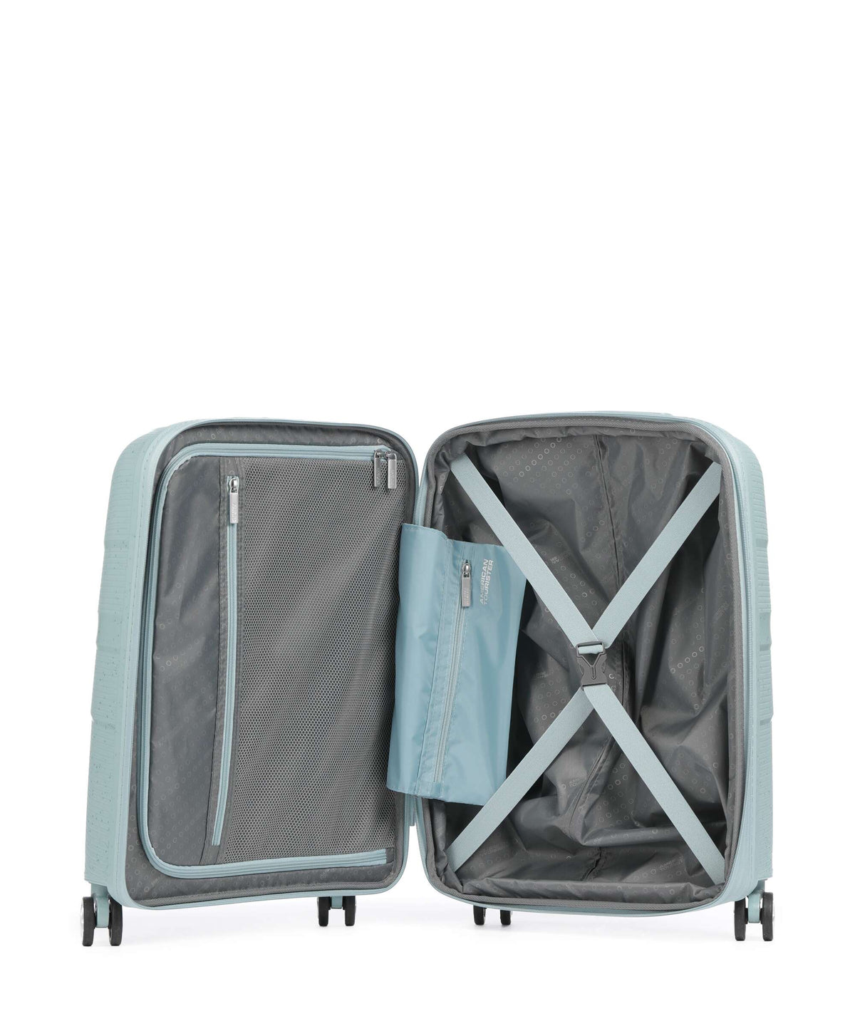 American Tourister Starvibe Spinner (4 wheels) azzurro speckles