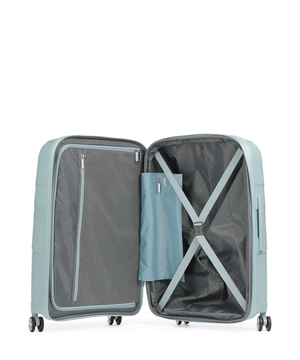 American Tourister Starvibe Spinner (4 wheels) azzurro speckles