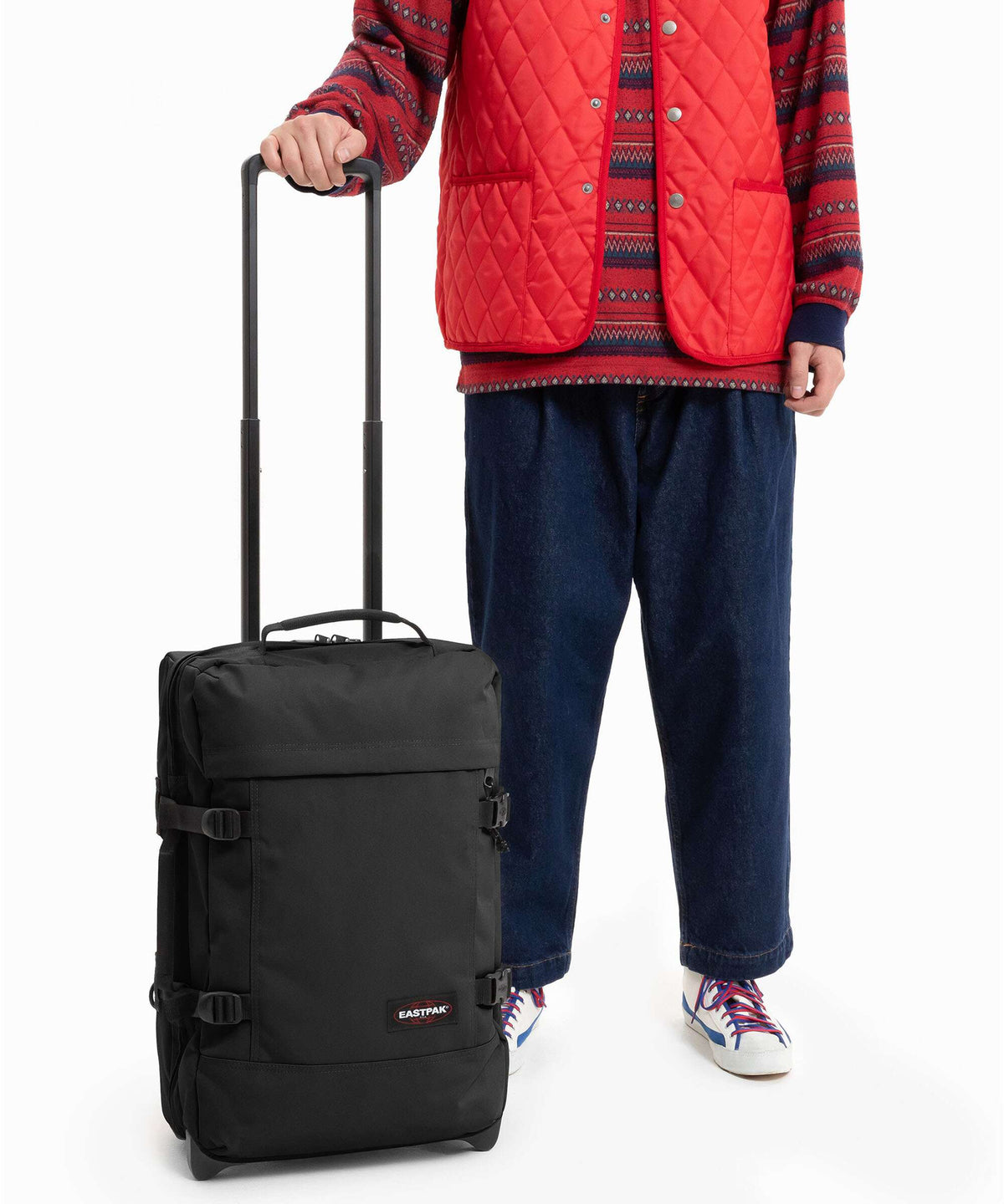 Eastpak Strapverz S Backpack with wheels black