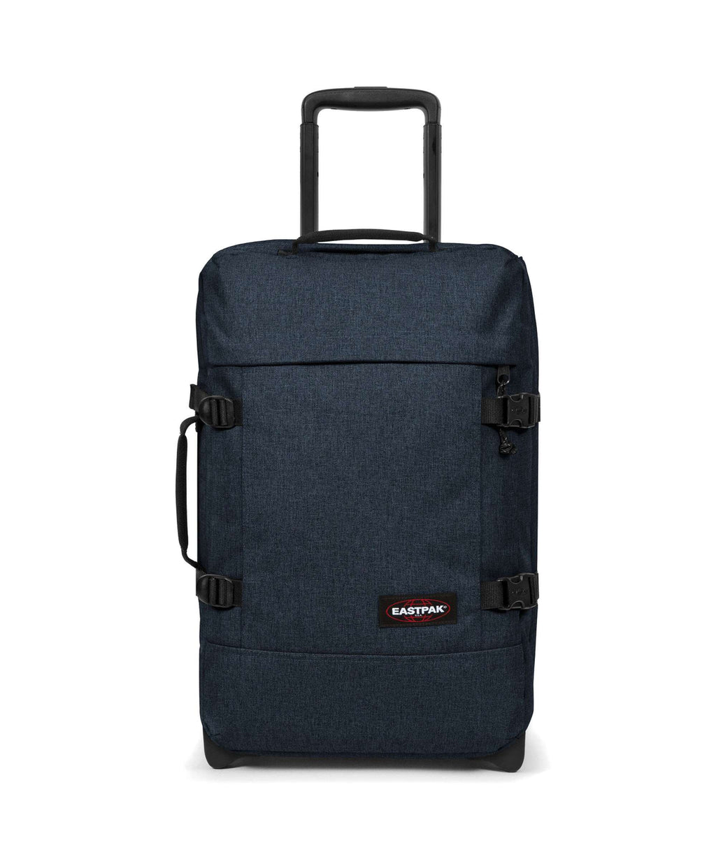 Eastpak Tranverz S Travel bag with wheels triple denim