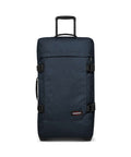 Eastpak Tranverz M Travel bag with wheels triple denim