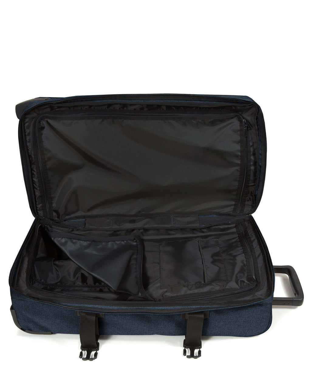 Eastpak Tranverz M Travel bag with wheels triple denim