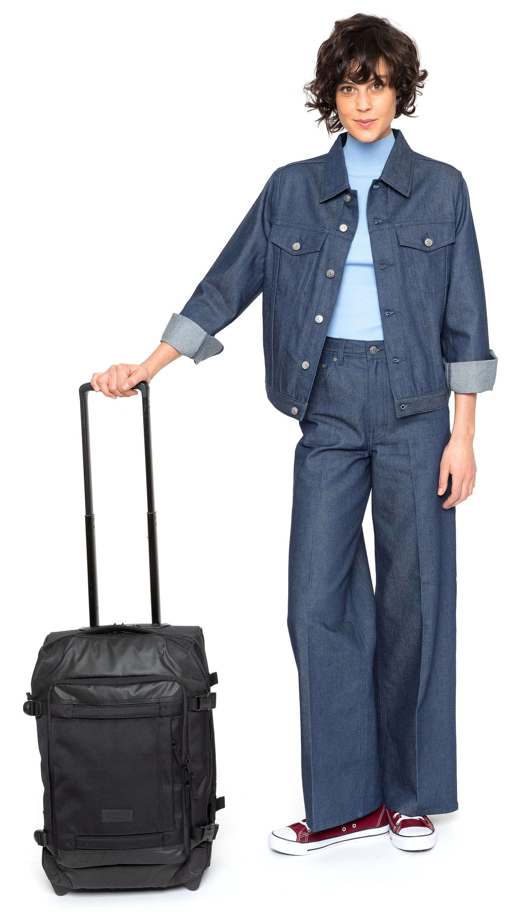 Eastpak Tranverz Cnnct S Travel bag with wheels coast