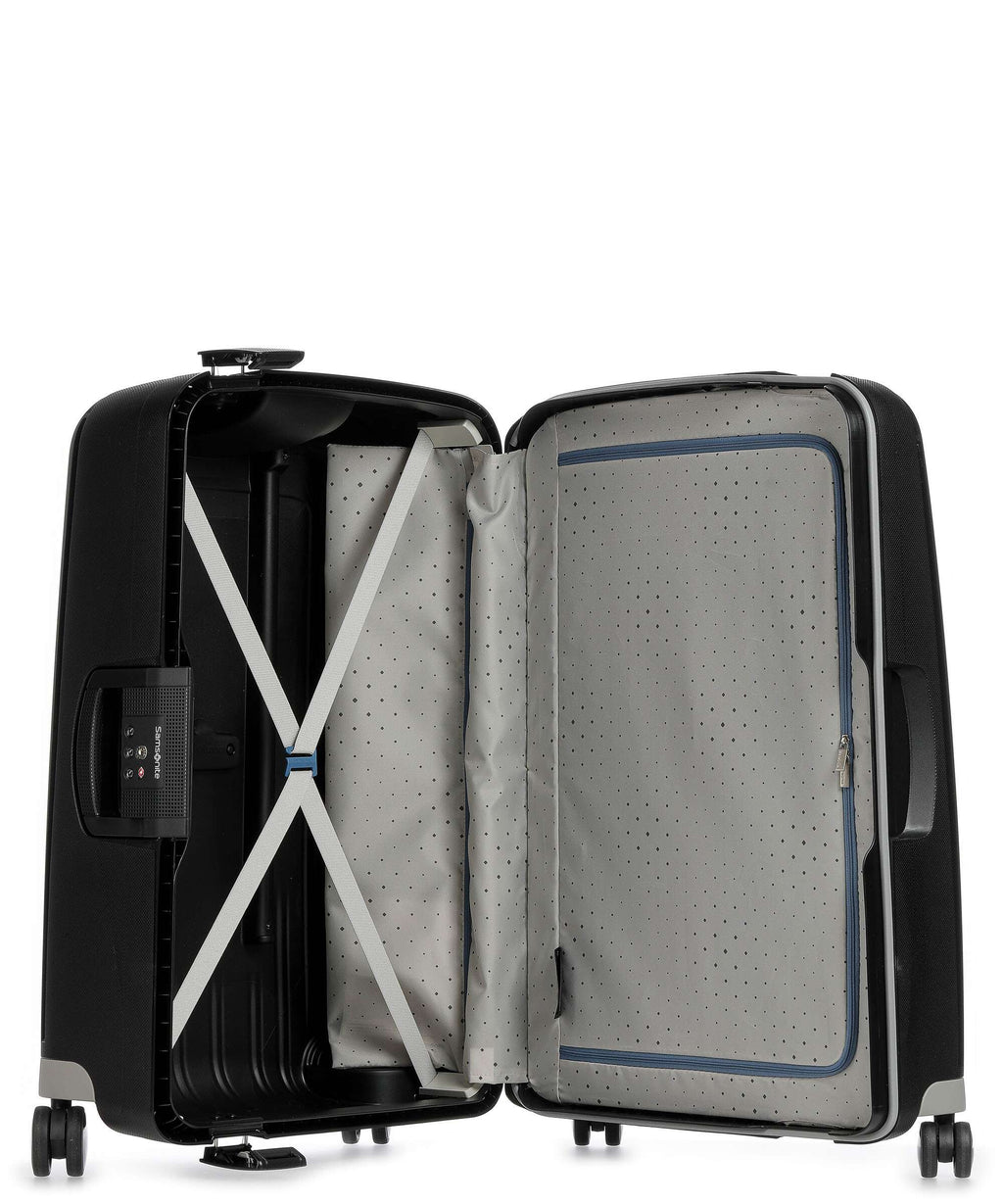 Samsonite S'Cure Spinner (4 wheels) black