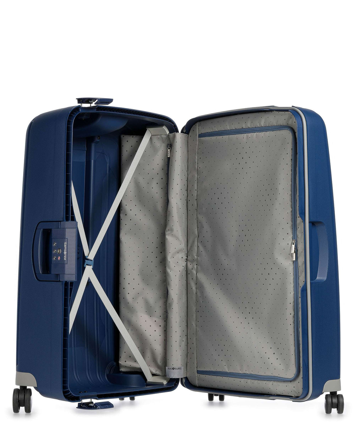 Samsonite S'Cure Spinner (4 wheels) dark blue