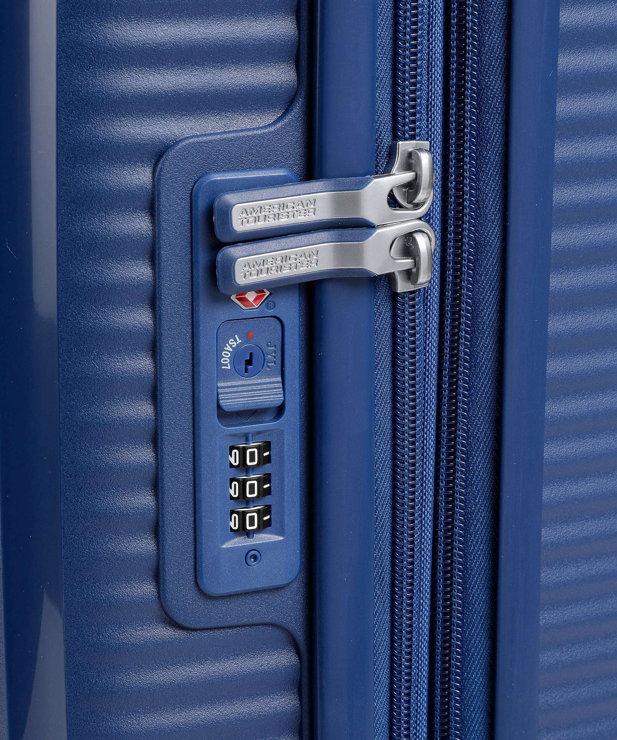 American Tourister Soundbox Spinner (4 wheels) midnight navy
