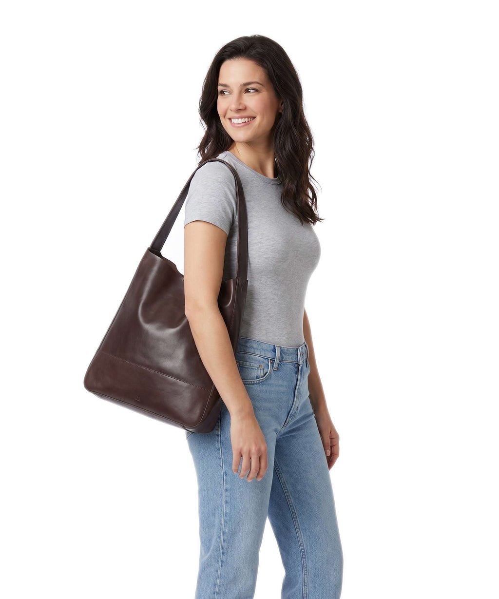 Markberg Shelby Hobo bag dark brown