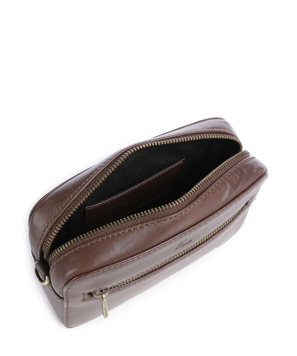 Markberg Elea Crossbody bag dark brown/gold