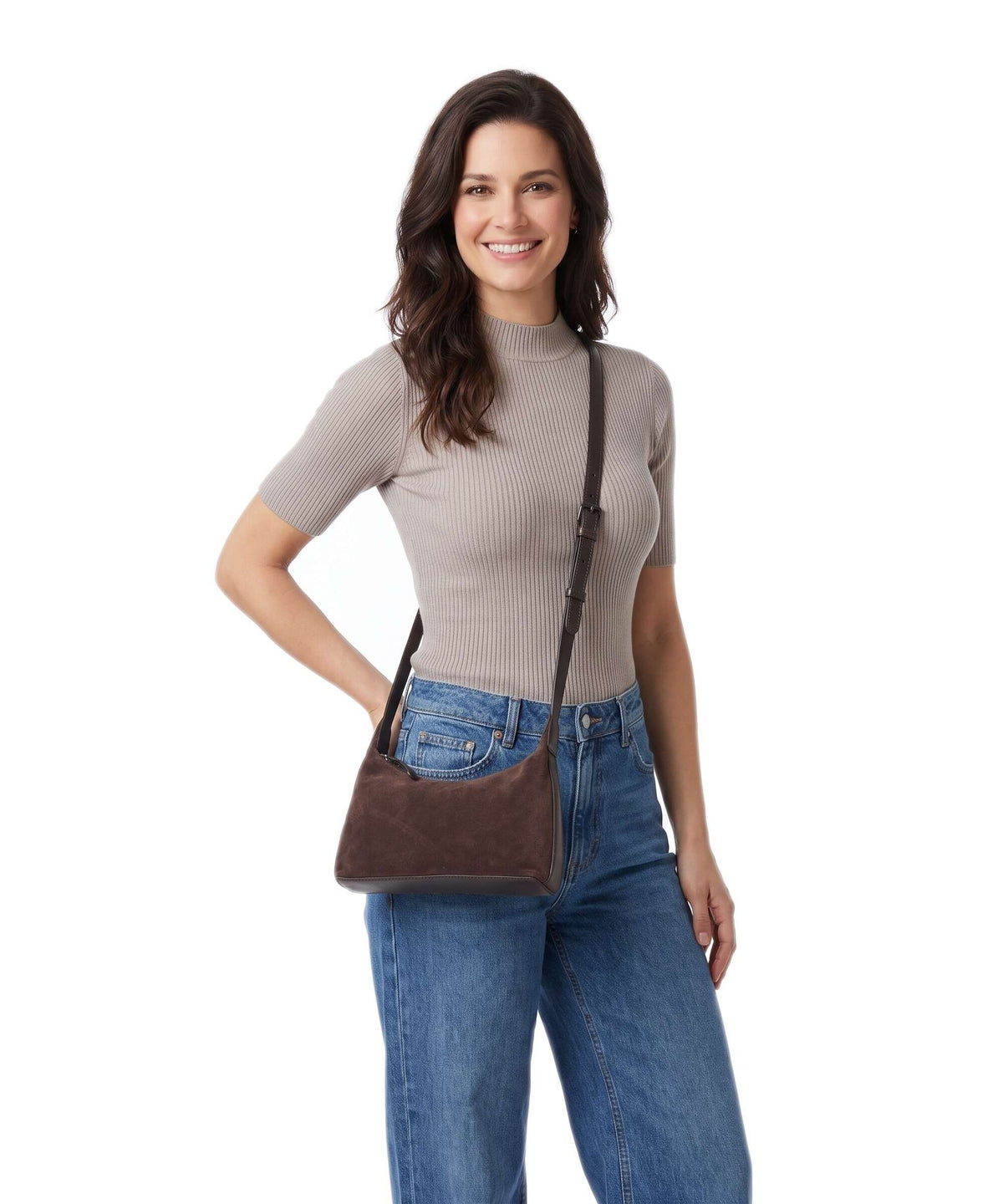 Markberg AvenyaMBG Crossbody bag dark brown