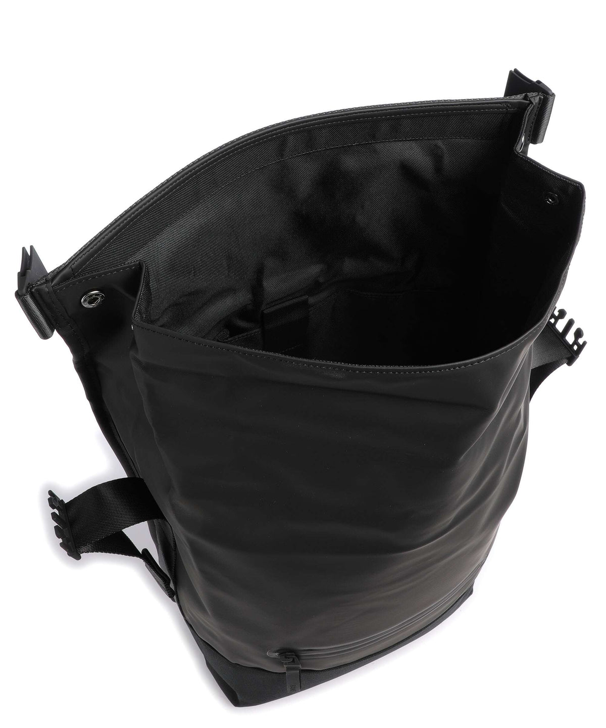 Rains Trail Rolltop backpack black
