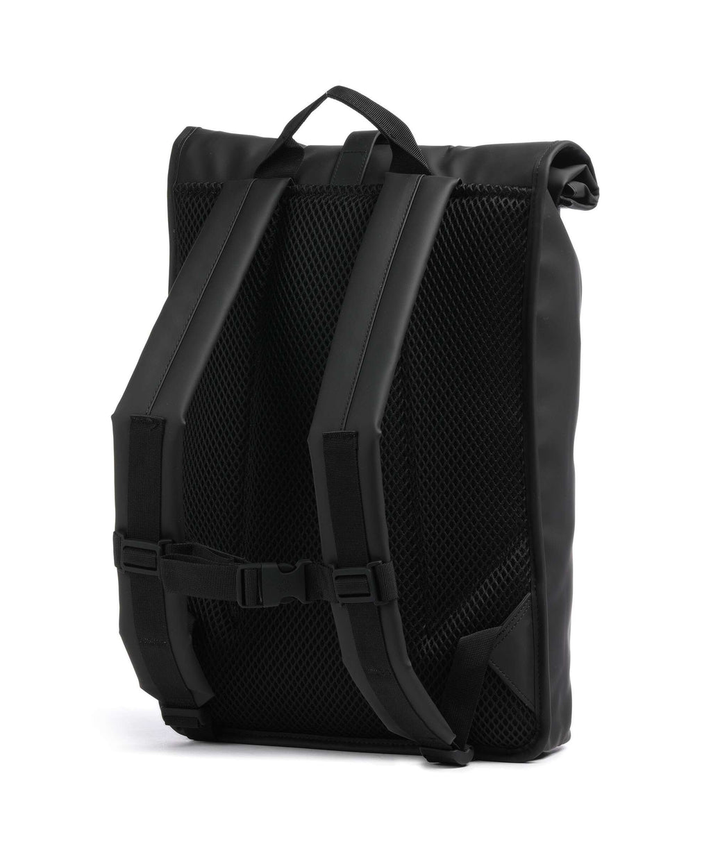 Rains Rolltop backpack black