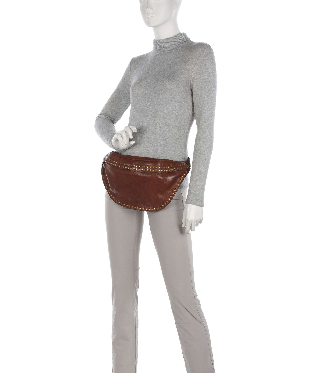 Depeche Rocking Rodeo Belt bag vintage cognac
