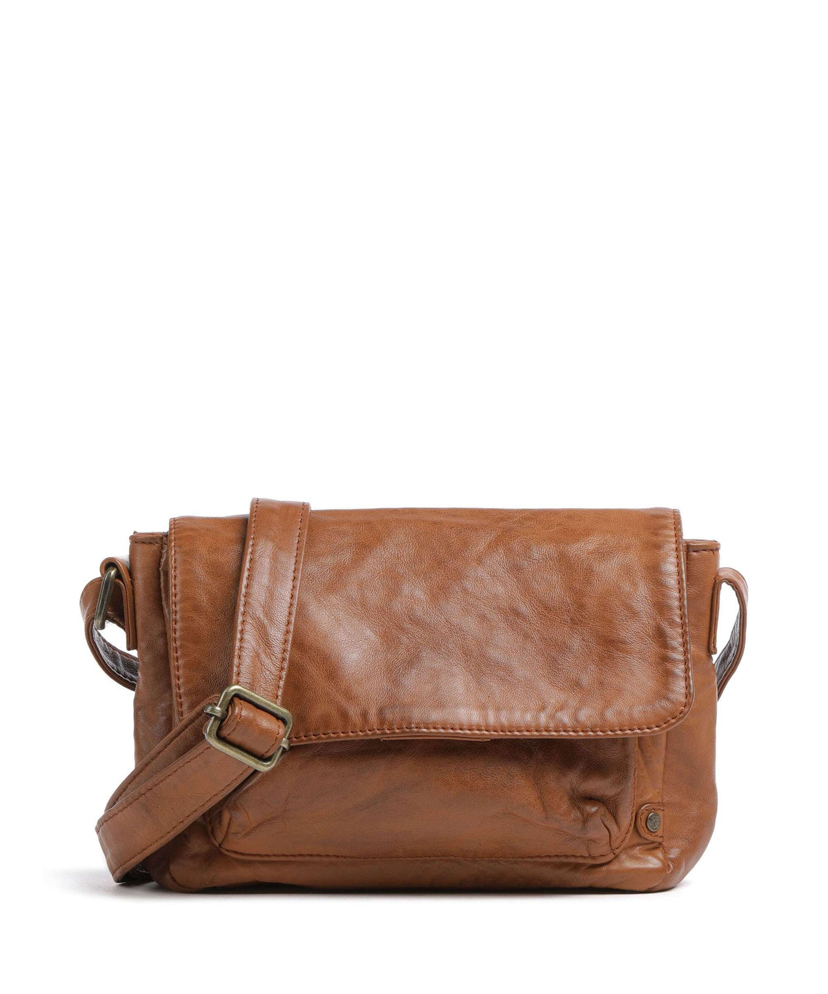 Depeche Power Field Crossbody bag cognac
