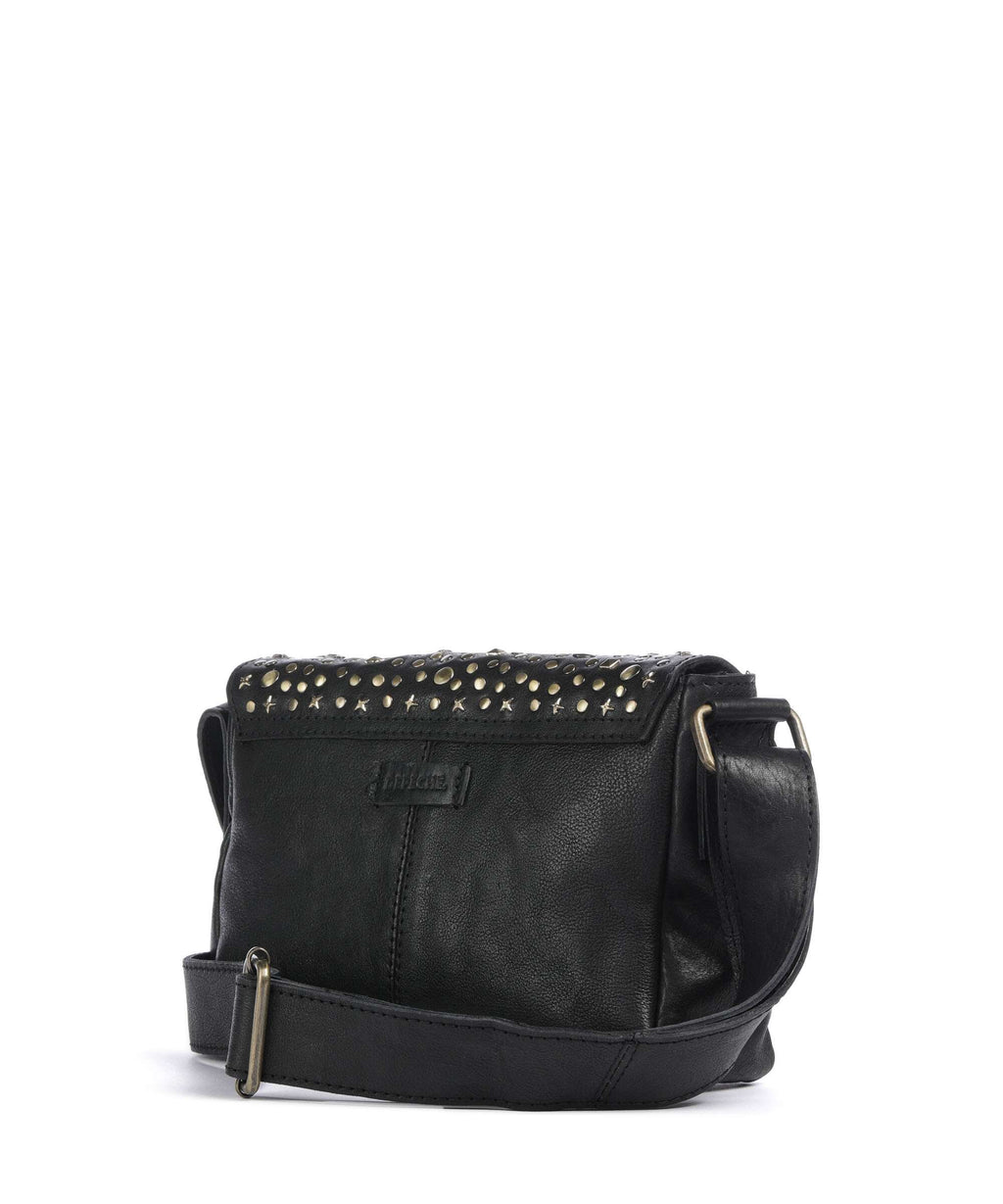 Depeche Metal Memory Crossbody bag black