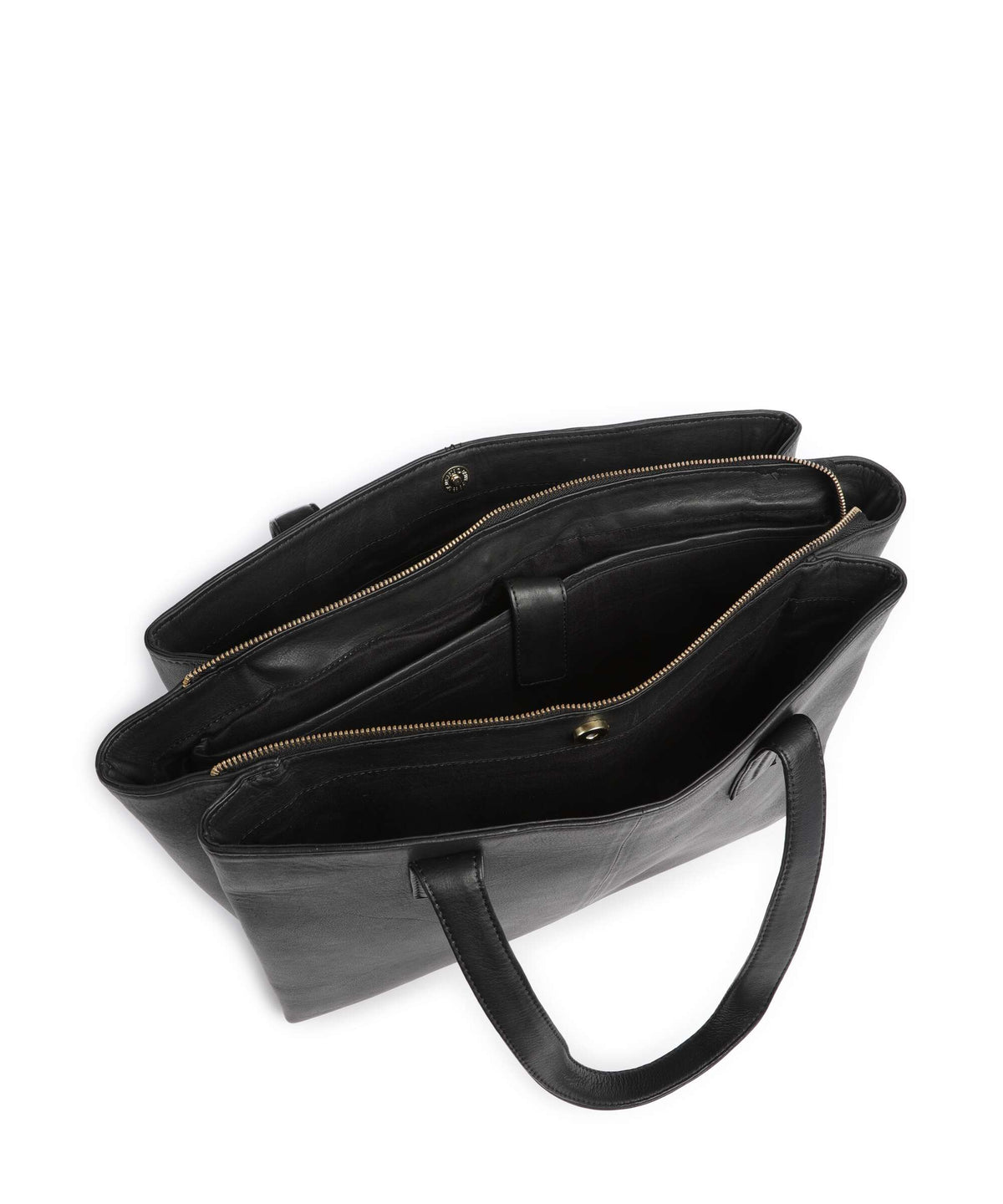 Depeche Golden Chic Tote bag nero