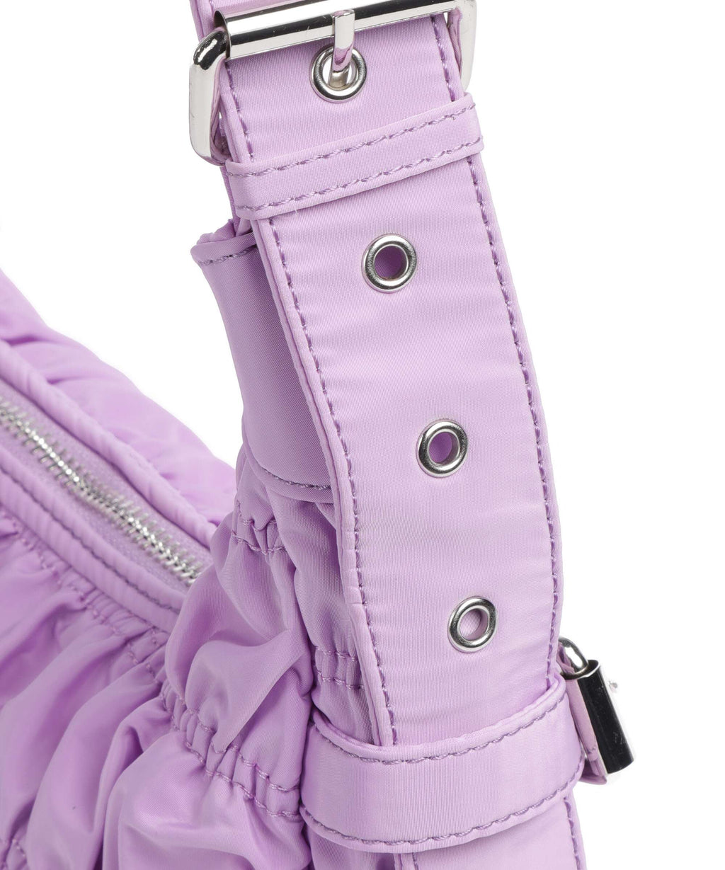 Núnoo Recycled Nylon Alaska Hobo bag purple