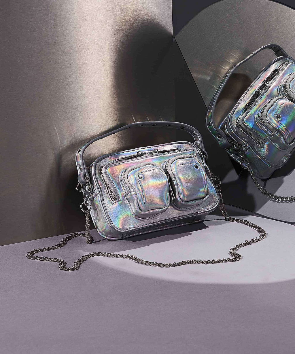 Núnoo Recycled Cool Helena Crossbody bag iridescent