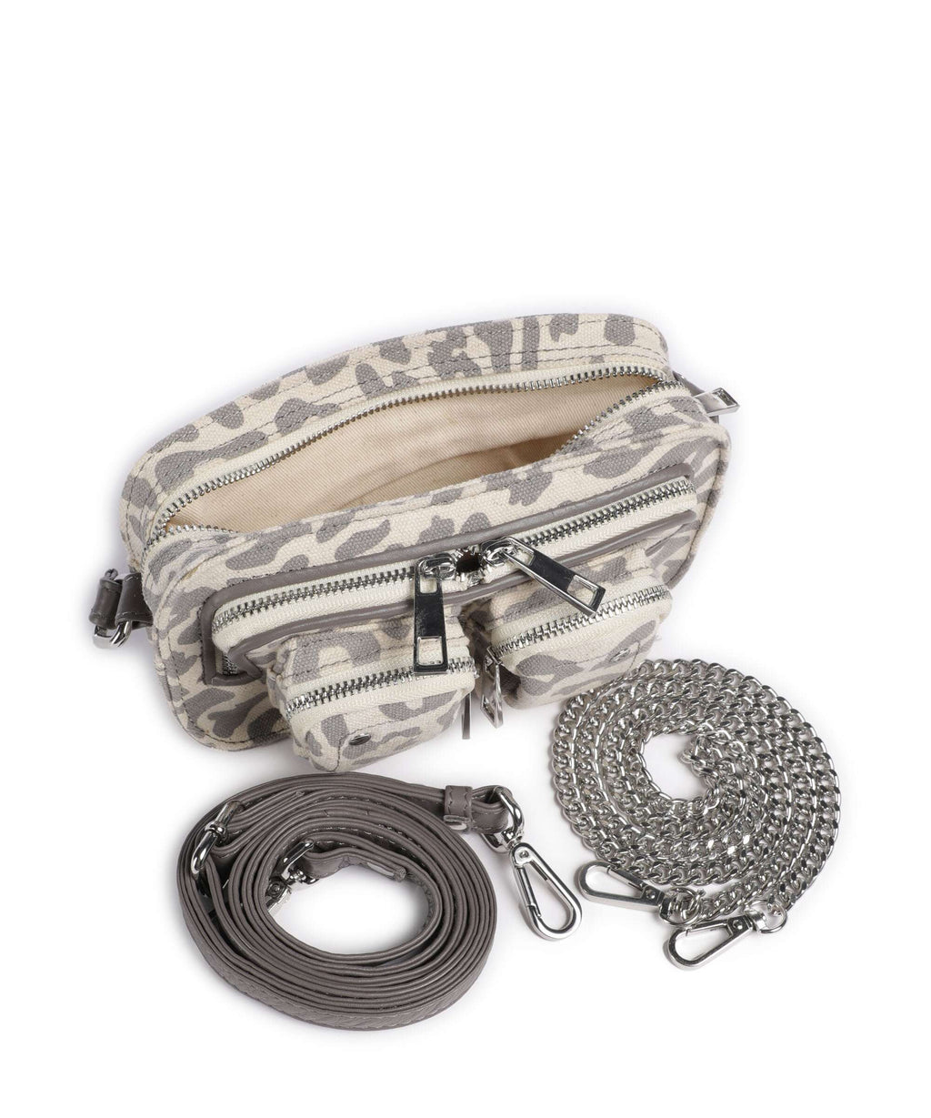 Núnoo Recycled Canvas Helena Crossbody bag light dots