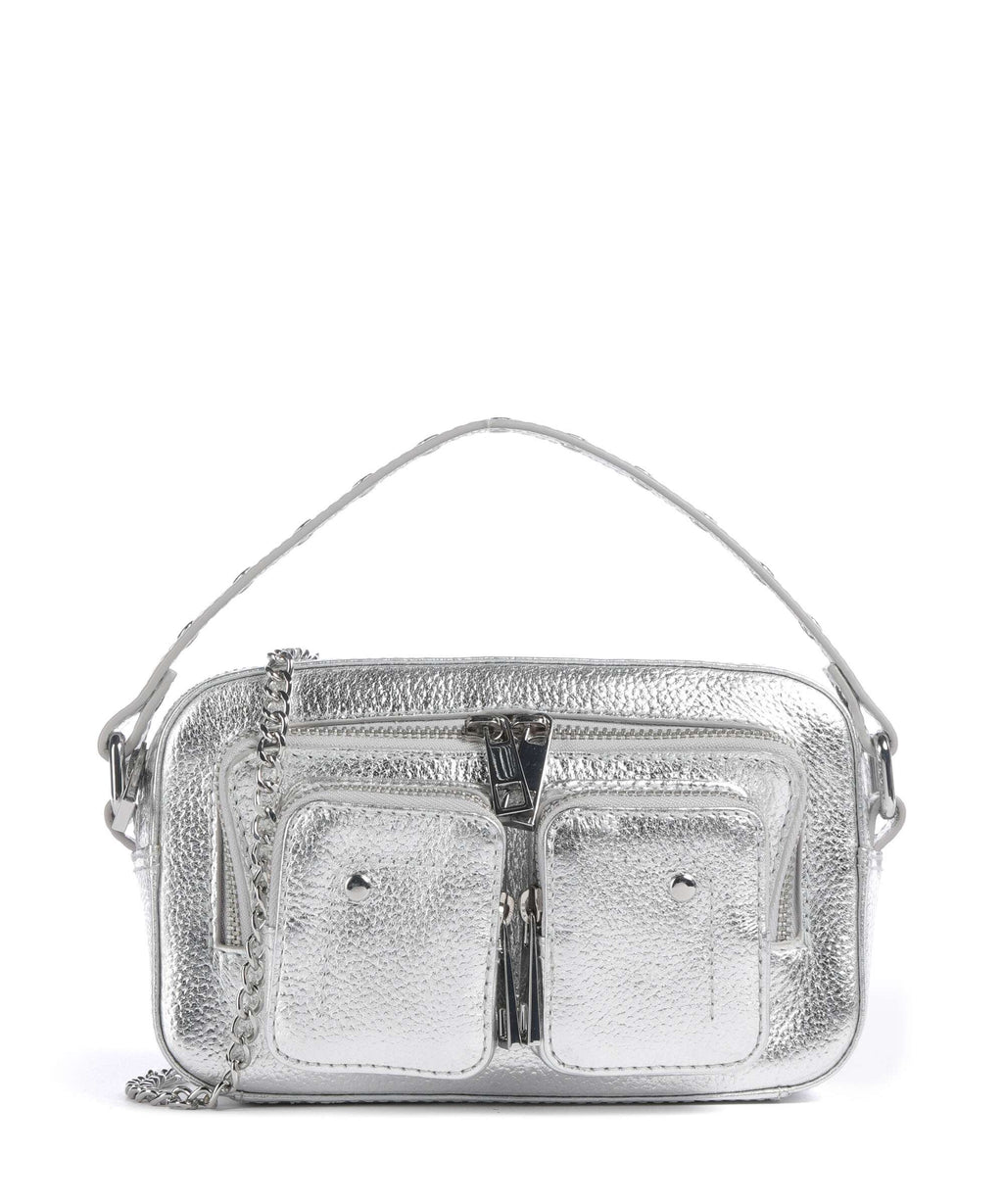 Núnoo Metallic Helena Crossbody bag silver