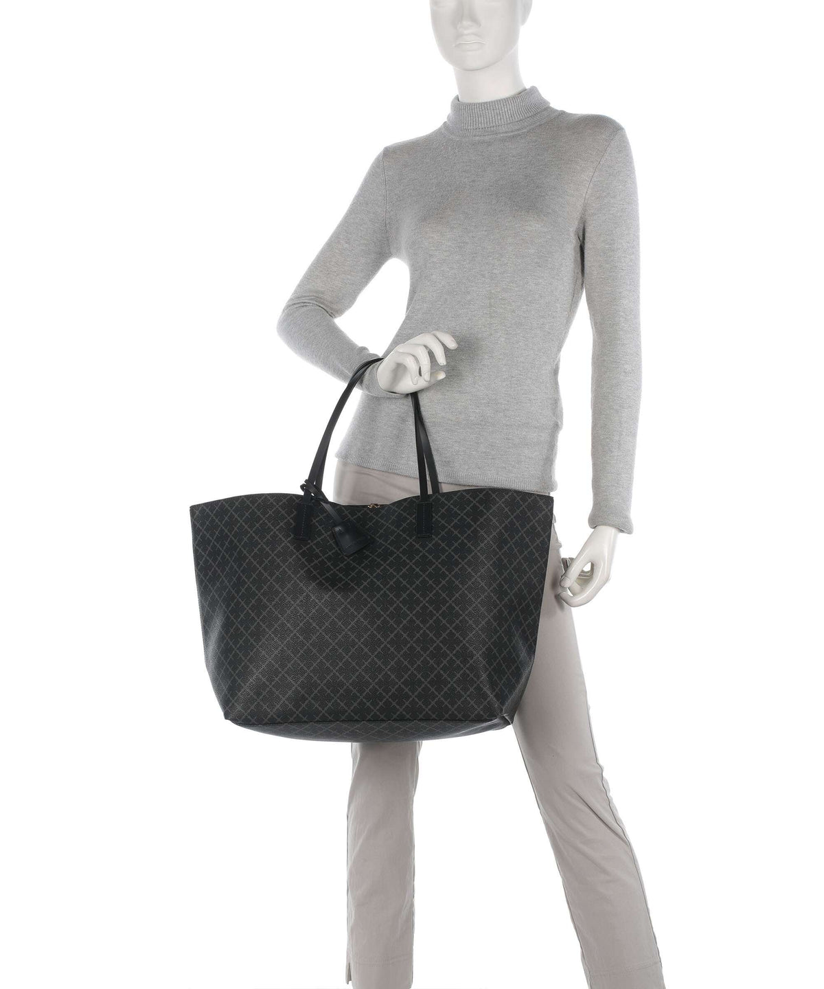 by Malene Birger Abi Tote bag charcoal