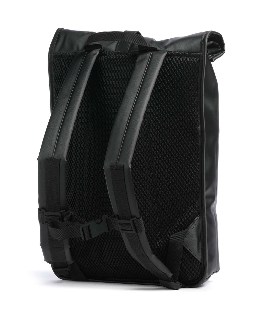 Rains Rolltop backpack black grain