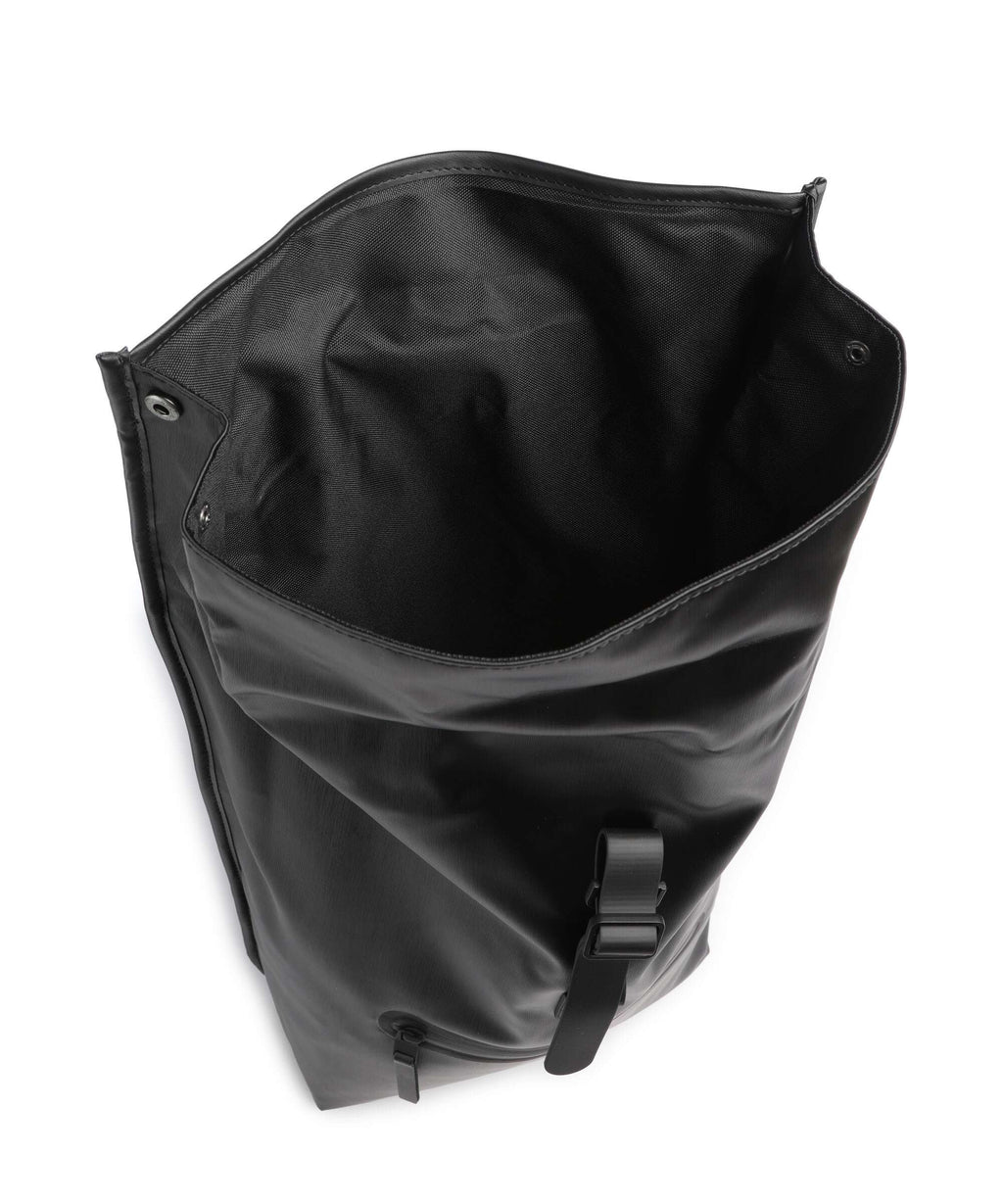 Rains Rolltop backpack black grain