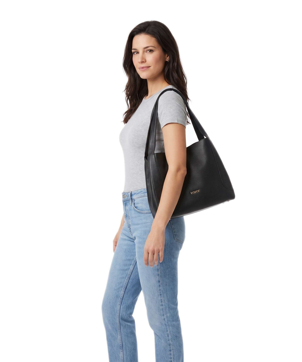 Kazar Ange Hobo bag black