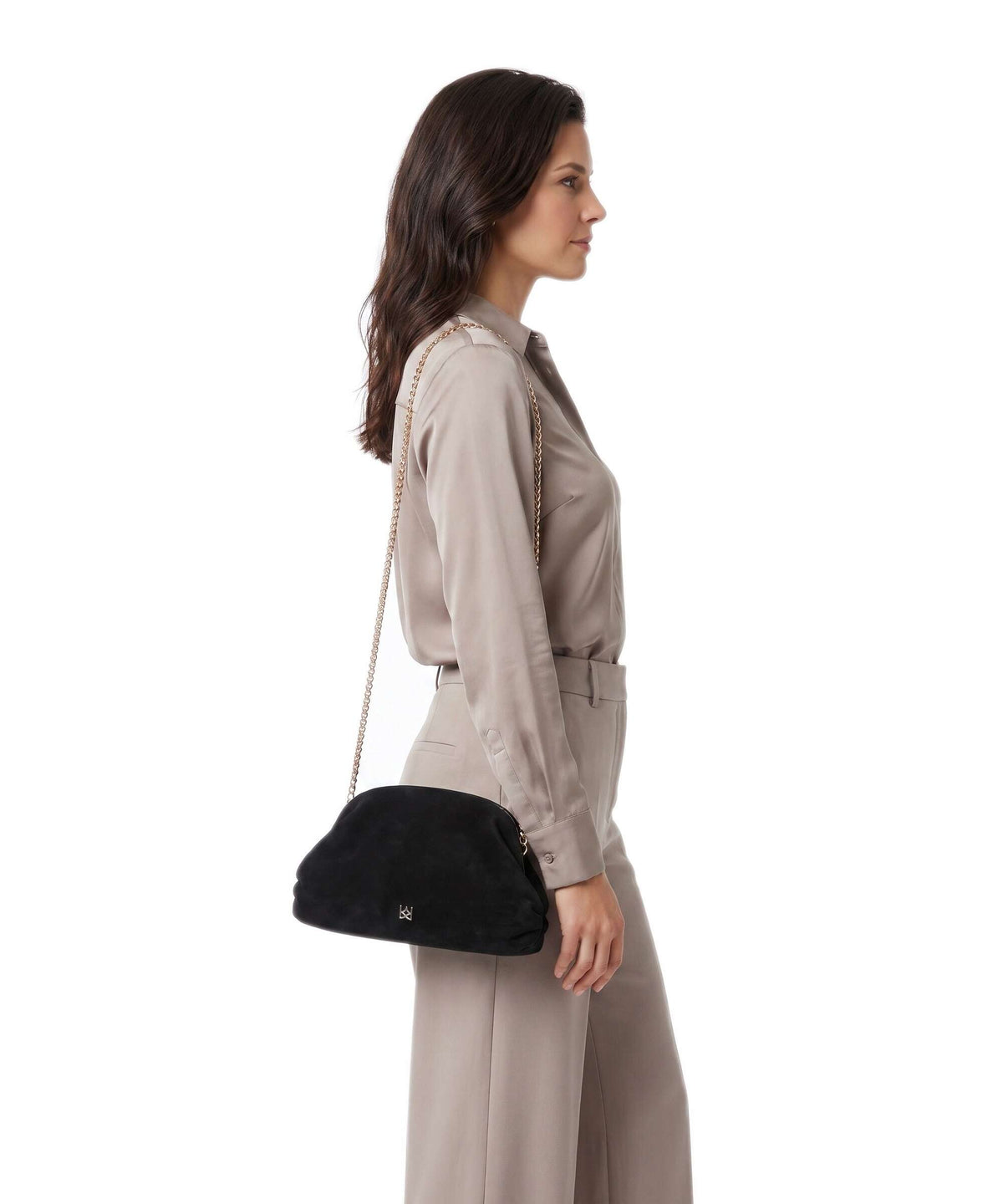 Kazar Glow Crossbody bag black