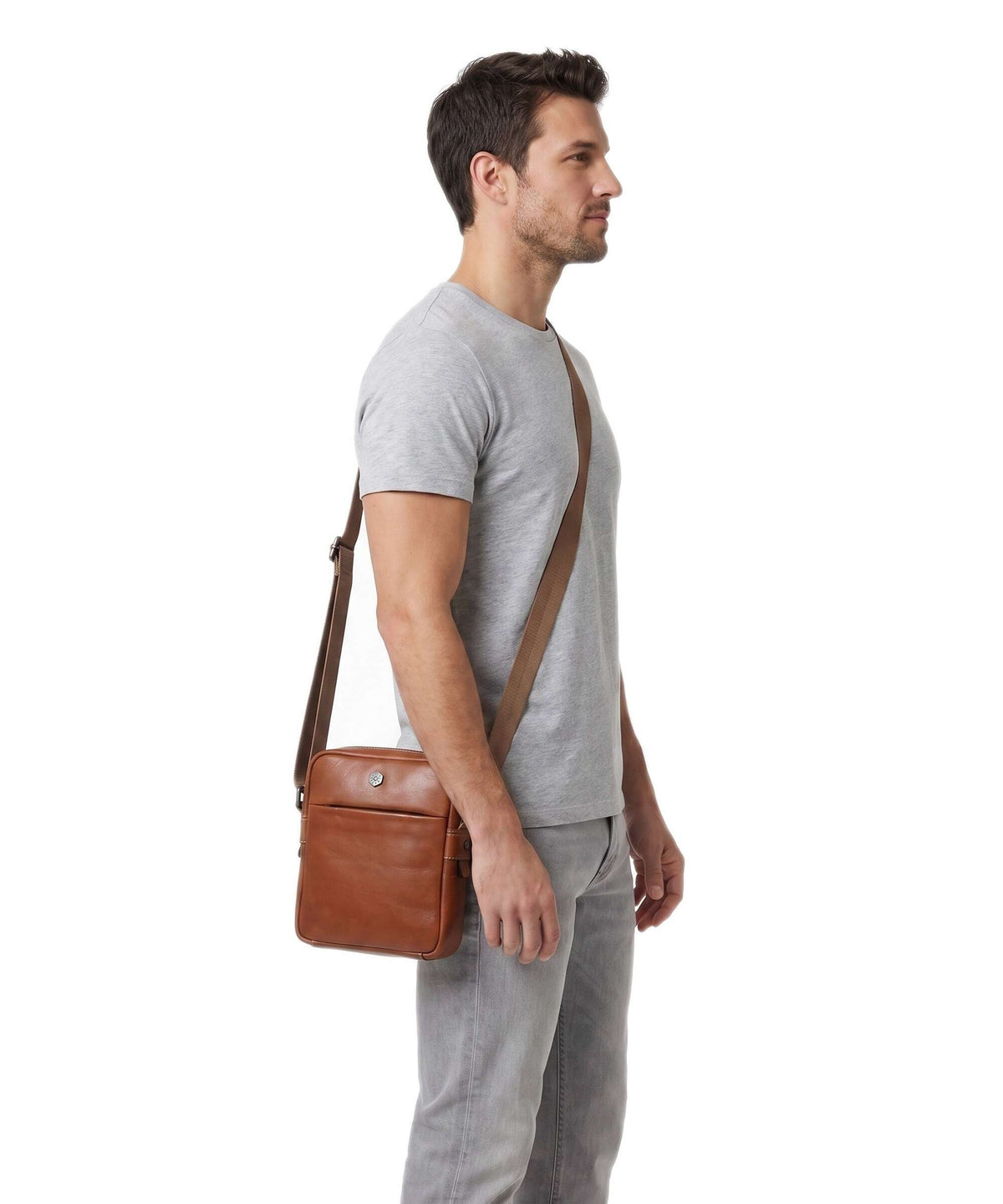 Jekyll & Hide Montana Crossbody bag tan