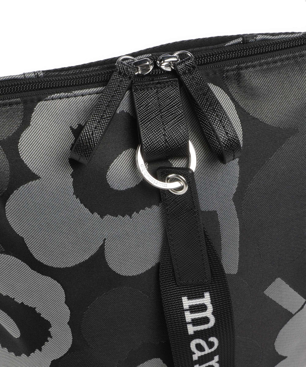 Marimekko Carry All Unikko Crossbody bag grey/dark grey/black