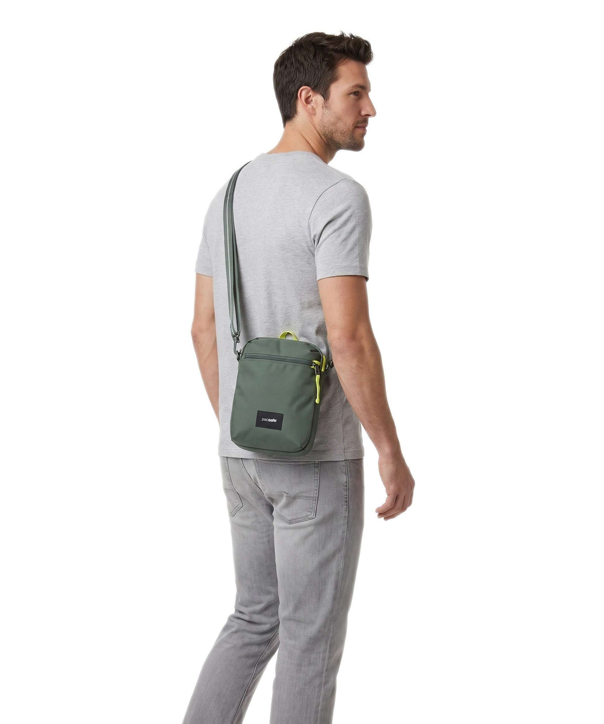 Pacsafe Go Festival Crossbody bag spruce green