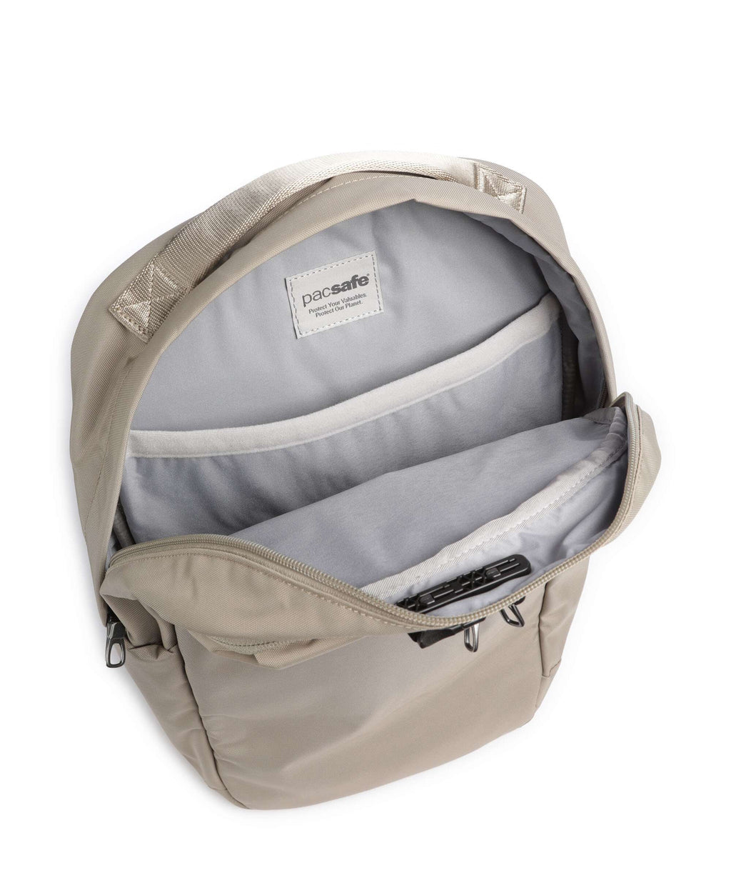 Pacsafe V 20 Backpack beige
