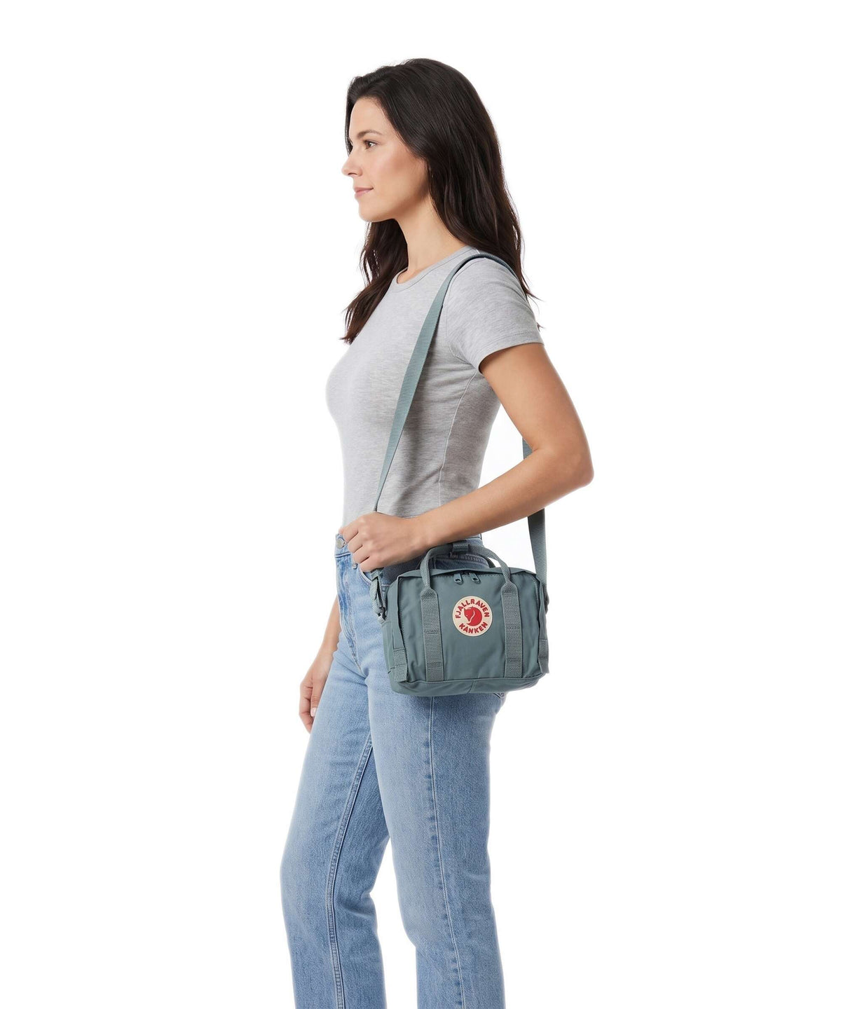 Fjällräven Kånken One Size Crossbody bag frost green