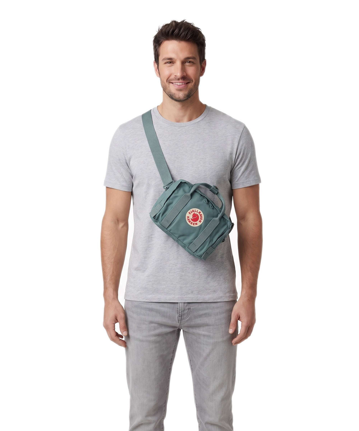 Fjällräven Kånken One Size Crossbody bag frost green