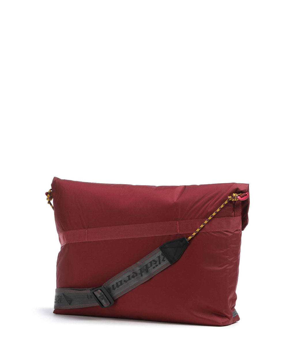 Klättermusen Grid Messenger bag burnt russet
