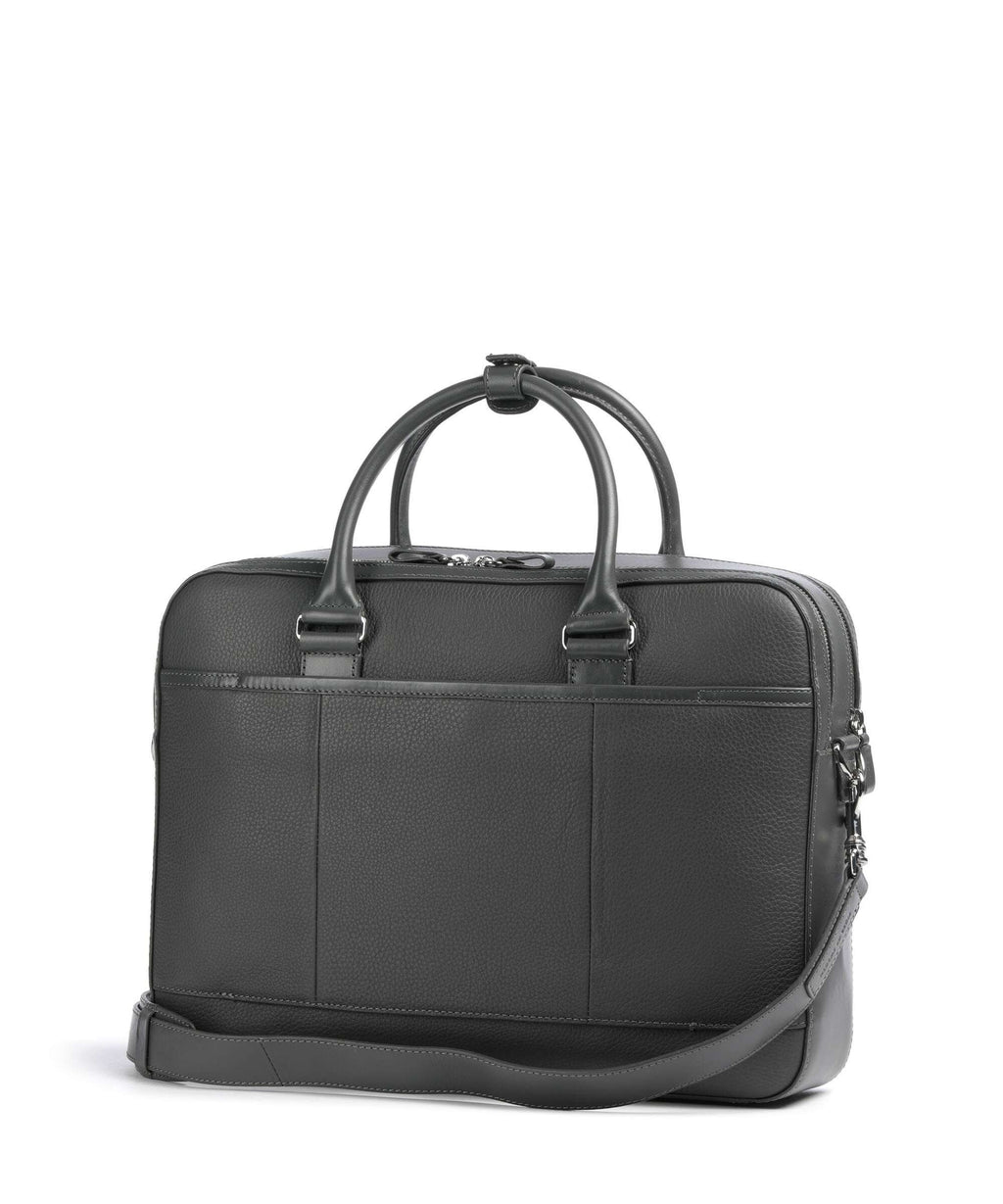 Tiger of Sweden Burin Briefcase triumph steel