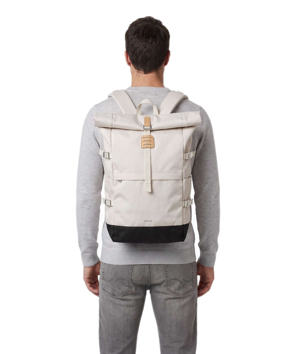 Sandqvist Icon L Rolltop backpack birch