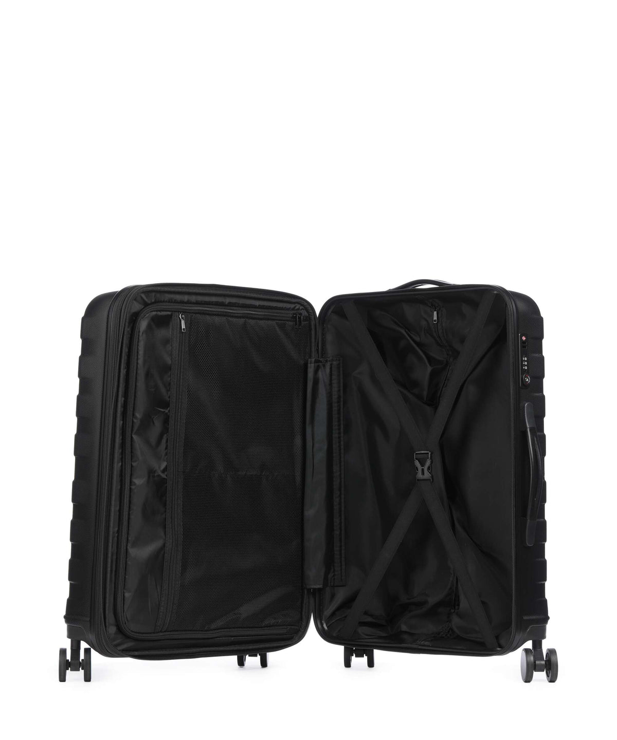Pack Easy Clipper-Kosmo Spinner (4 wheels) black