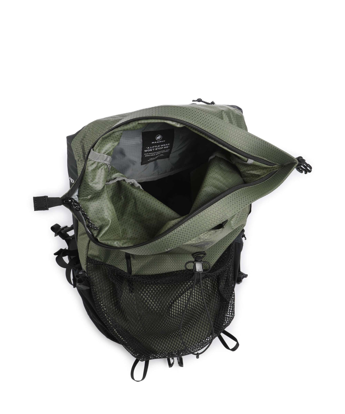 Mammut Ducan Spine 28-35 Hiking backpack marsh/black