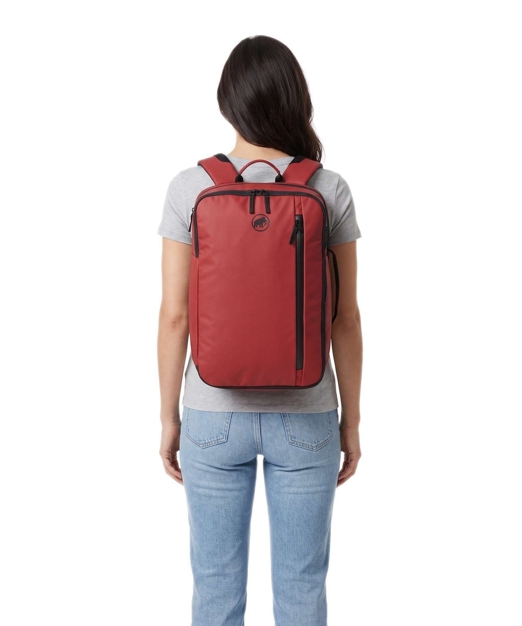 Mammut Seon Transporter 25 Laptop backpack dark mammut red