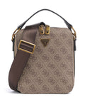 Guess Torino 4G Crossbody bag beige/brown