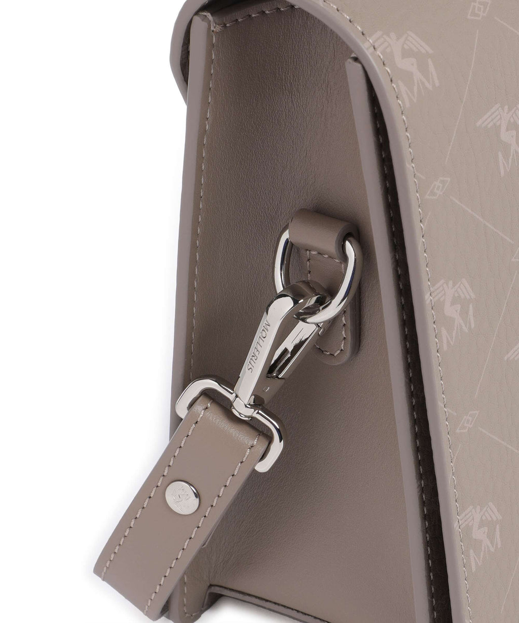 Maison Mollerus Pecarus Wil Crossbody bag taupe/rosé