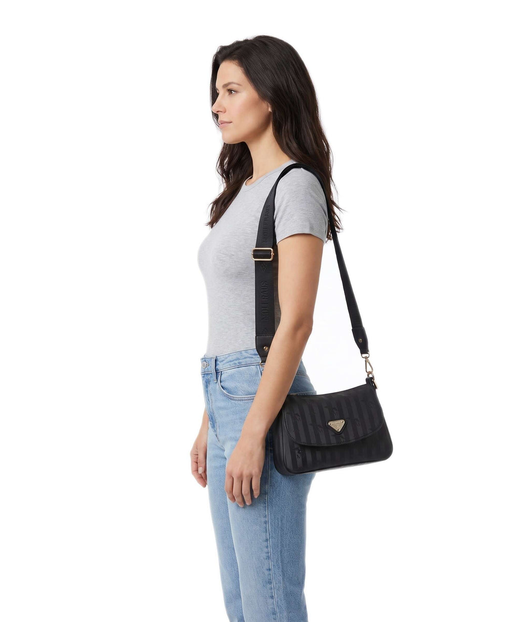 Maison Mollerus Vinerus Noville Crossbody bag classic schwarz