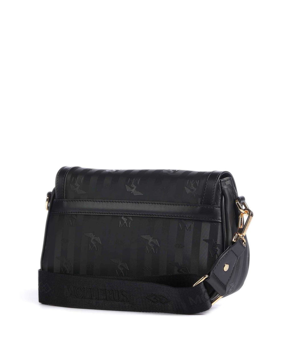Maison Mollerus Vinerus Canobbio Crossbody bag schwarz