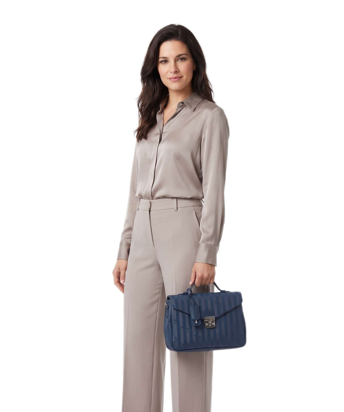 Maison Mollerus Vinerus Marly Crossbody bag deep blau