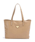 Maison Mollerus Stampato Winterthur Tote bag cappuccino