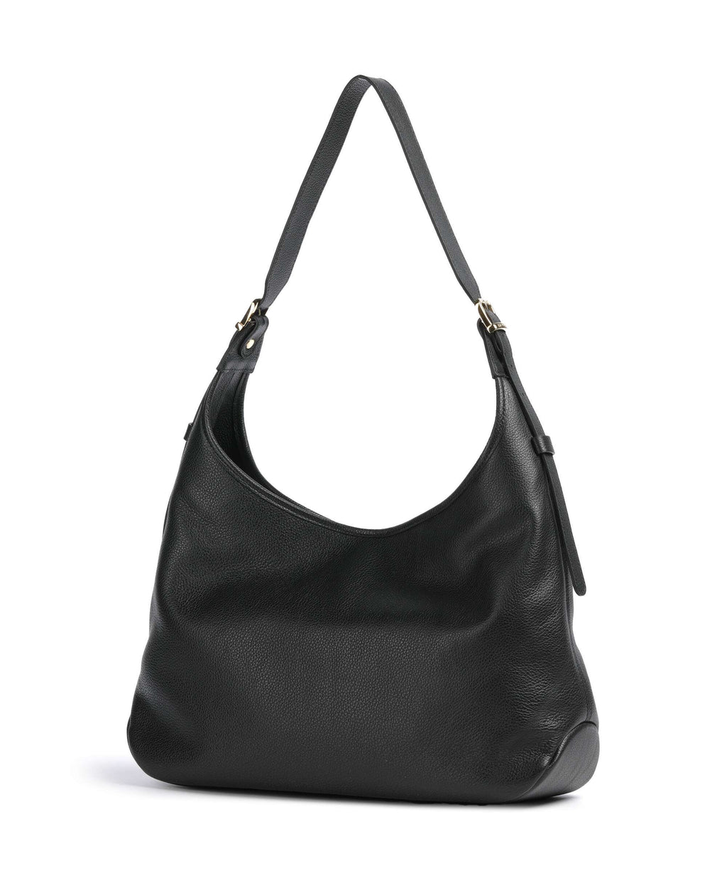Maison Mollerus Mendrisio Hobo bag schwarz
