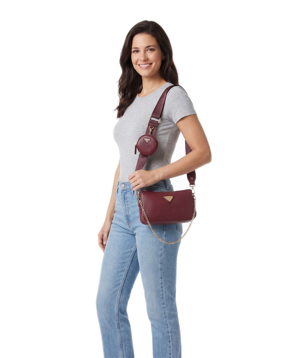 Maison Mollerus Zell Crossbody bag antique rot